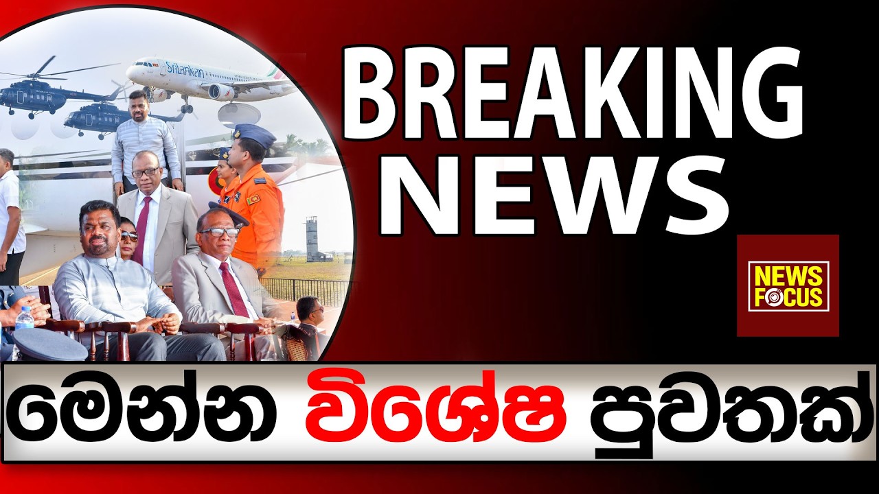 මෙන්න විශේෂ පුවතක් BREAKING NEWS |News Focus