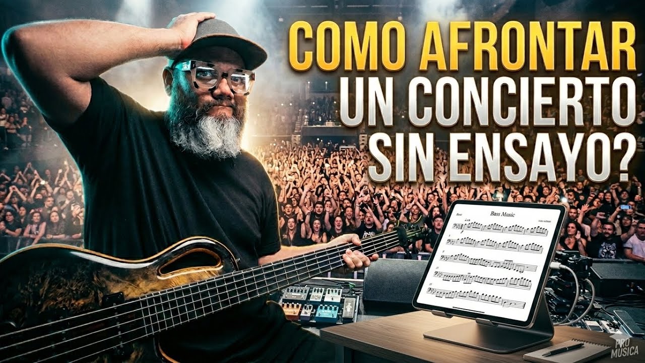 Como afronto un concierto sin ensayos?