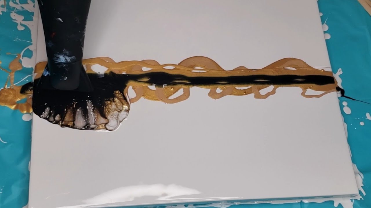 [272] Must See! The 24K Gold Dutch Pour ! Art   Metal Series! 1st of 3 Videos!