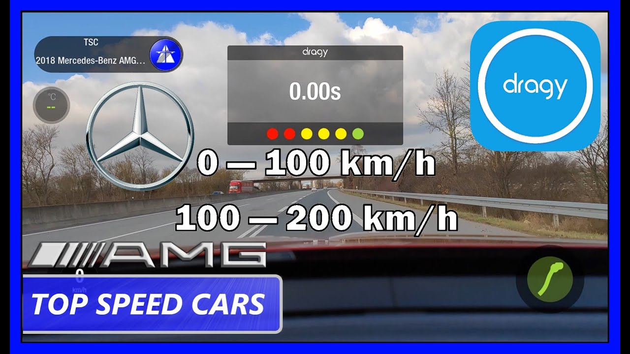 Mercedes-AMG GLC 43 Coupe Dragy acceleration 0-100/100-200 km/h - data review
