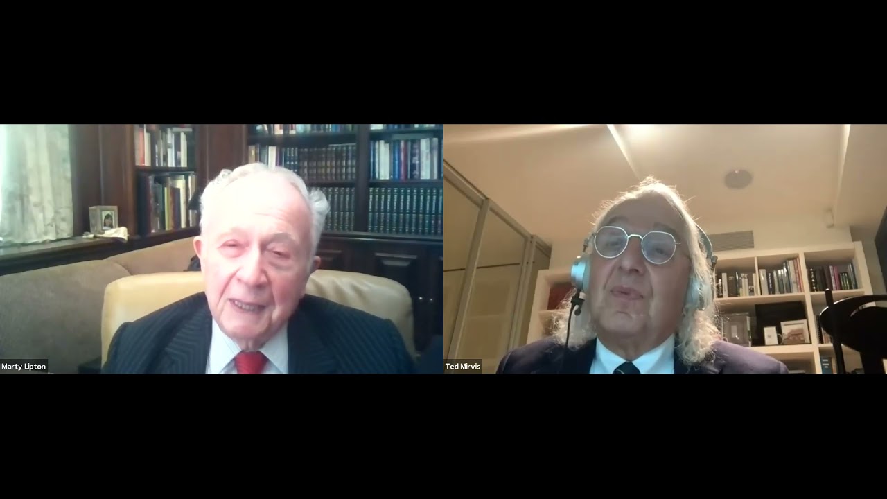 Law and Entrepreneurship Lecture with Martin Lipton