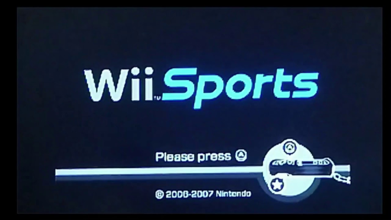 My Wii menu