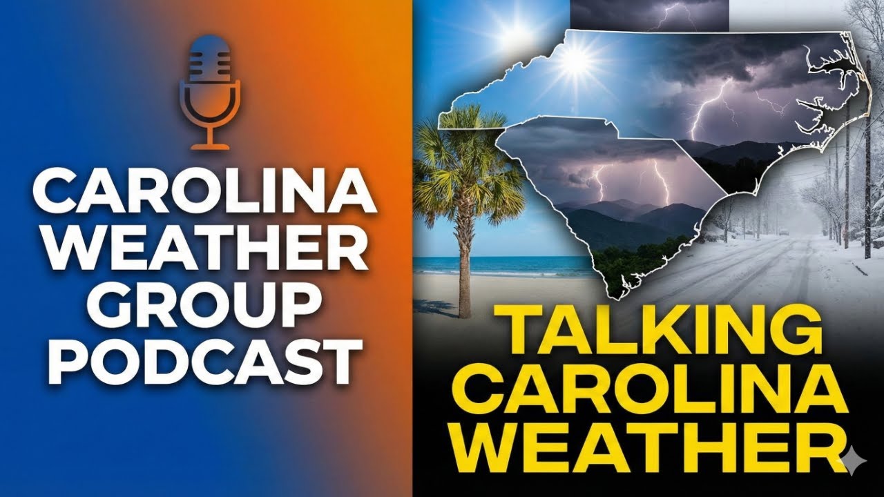Let's talk Carolina Weather LIVE! [Ep. 572]