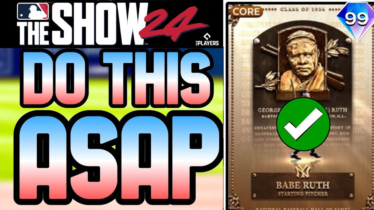 *FASTEST* WAY to FINISH CORE COLLECTIONS! MLB The Show 24 Diamond Dynasty