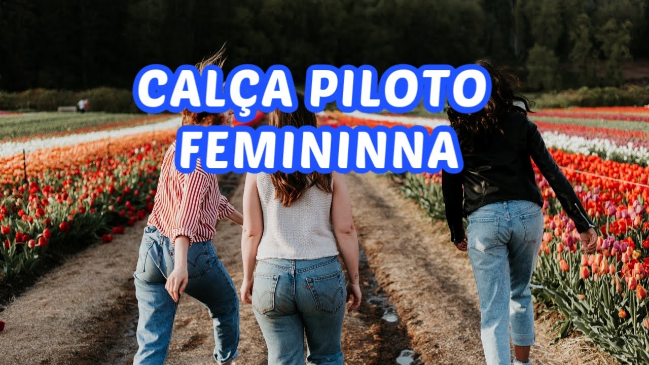CALÇA PILOTO FEMININA