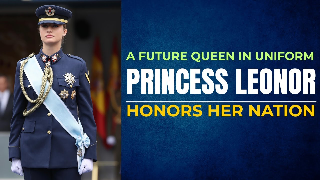 Princess Leonor Steals the Show in Full Military Uniform at Spain’s National Day