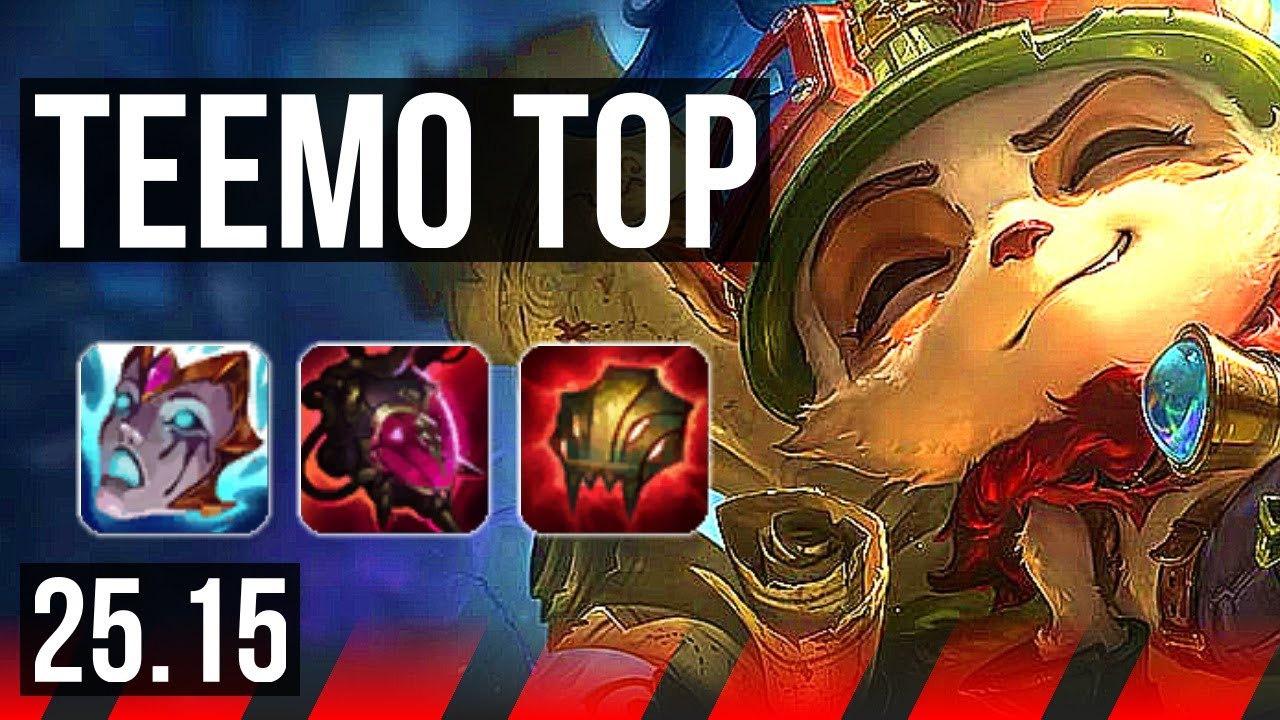 TEEMO vs RENEKTON (TOP) | 6/1/8 | KR Grandmaster | 25.15