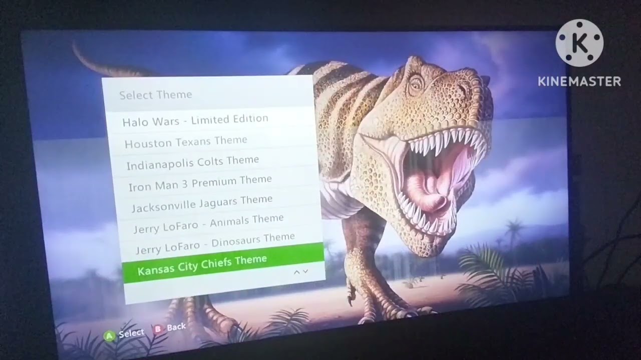 The Xbox 360 Themes I have so far on my Console