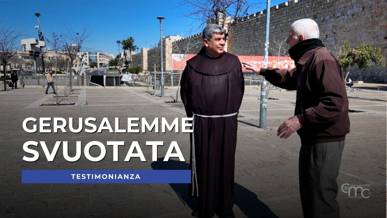 DALLA VITA AL SILENZIO: Fr. Ibrahim Faltas racconta la Gerusalemme svuotata