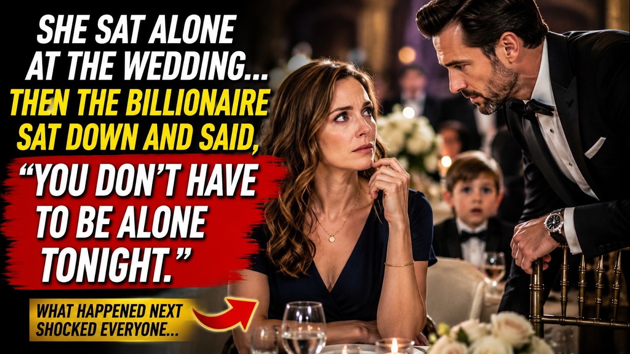 Single Mom Sat Alone at a Wedding &mdash; The CEO Whispered, 