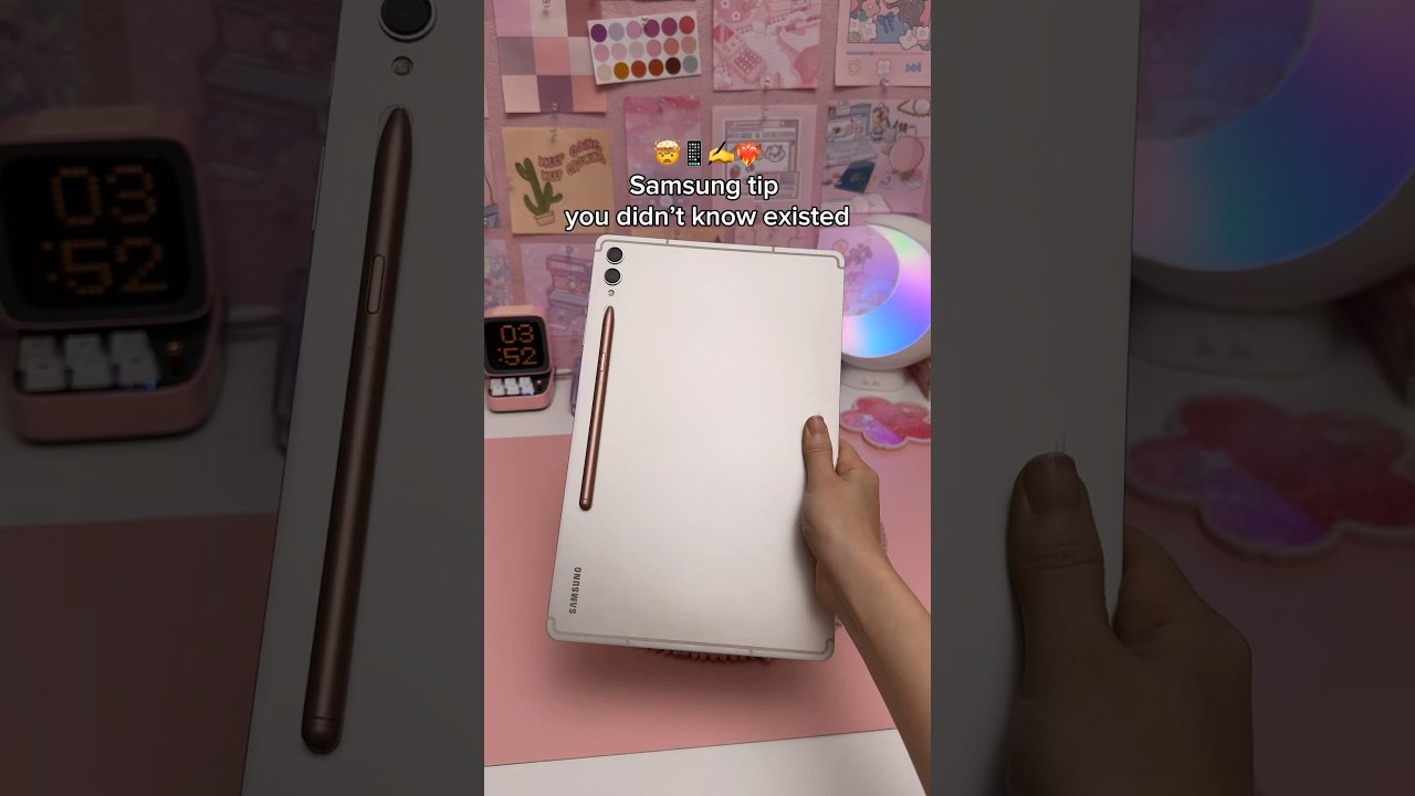 Samsung tip you didn't know existed 🤯 galaxy AI | Samsung notes app | galaxy tab S9 | android tablet