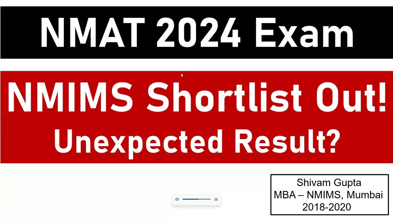 NMIMS Shortlist Out! | Unexpected Waitlist? || NMIMS Campus Review || Detailed Analysis