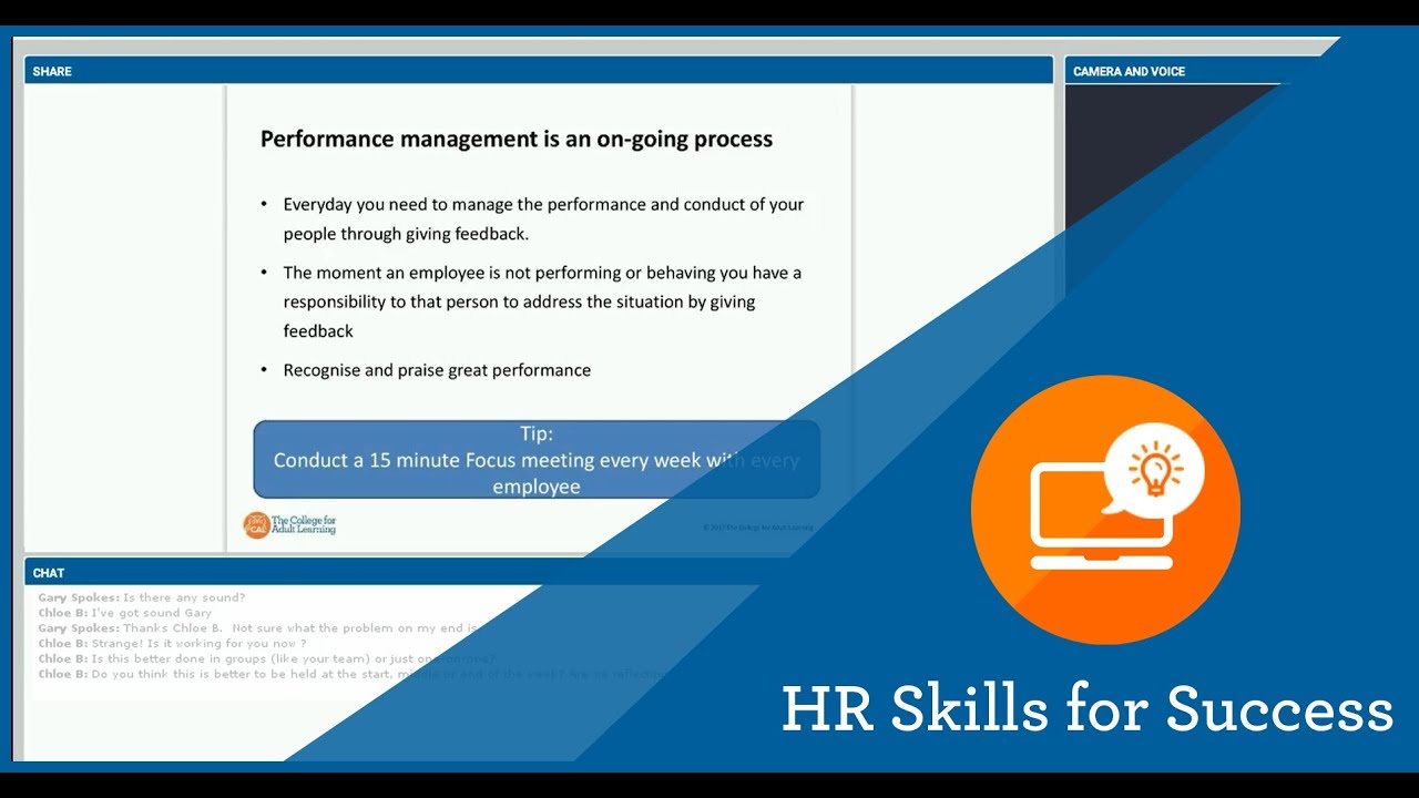 HR Skills for Success: Performance Management in the Workplace