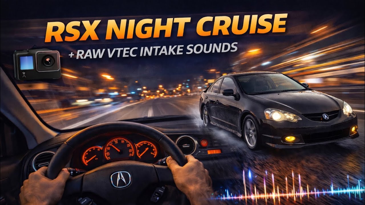 2004 Acura RSX - POV VTEC Night Pulls with AEM SR Intake
