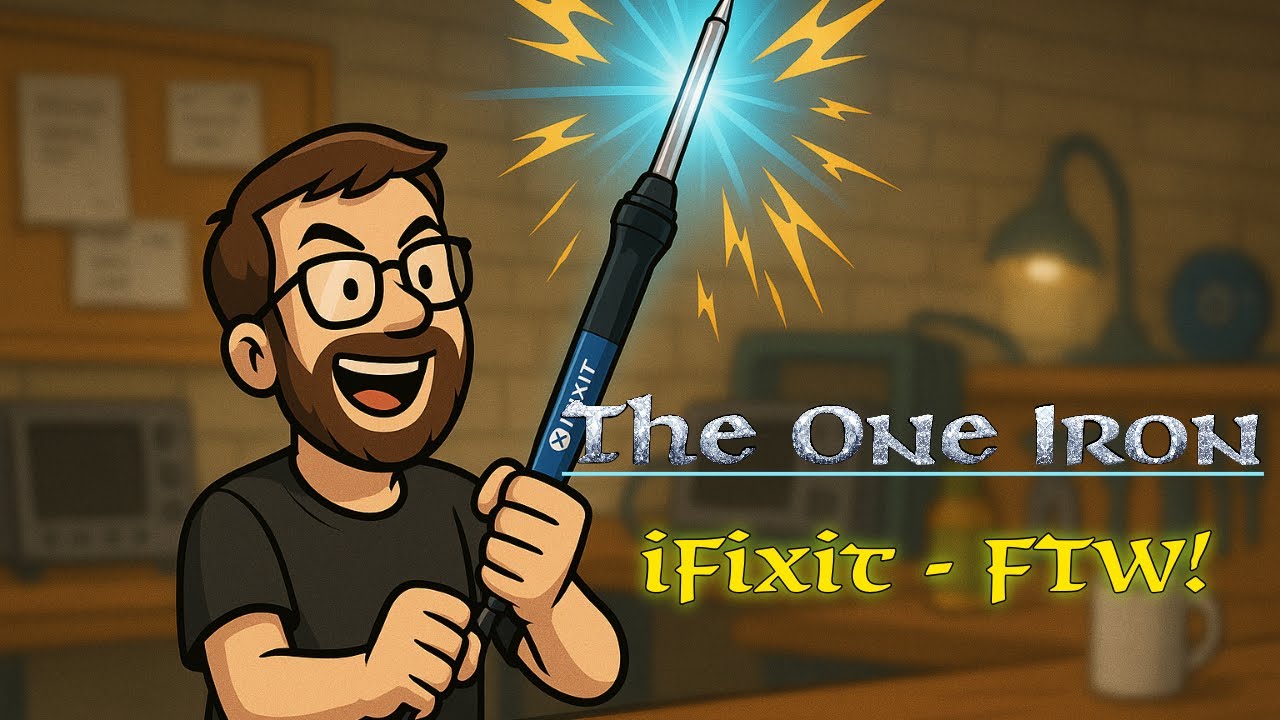 Узрите! Меч припоя (великолепный паяльник iFixit)