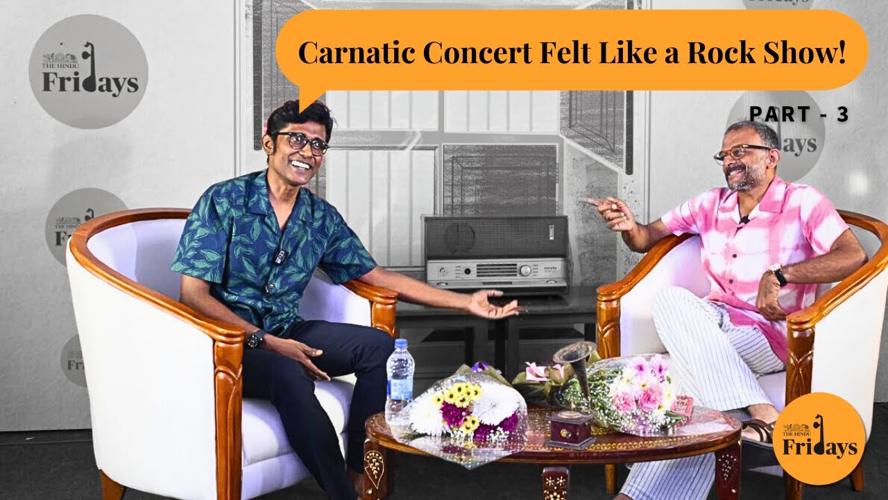 When a Carnatic Concert Felt Like a Rock Show — Alexander Babu & T.M. Krishna | The Hindu Fridays P3