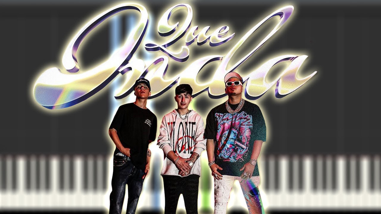 Calle 24 x Chino Pacas x Fuerza Regida - Que Onda | Piano Tutorial / Partitura / Karaoke / MIDI