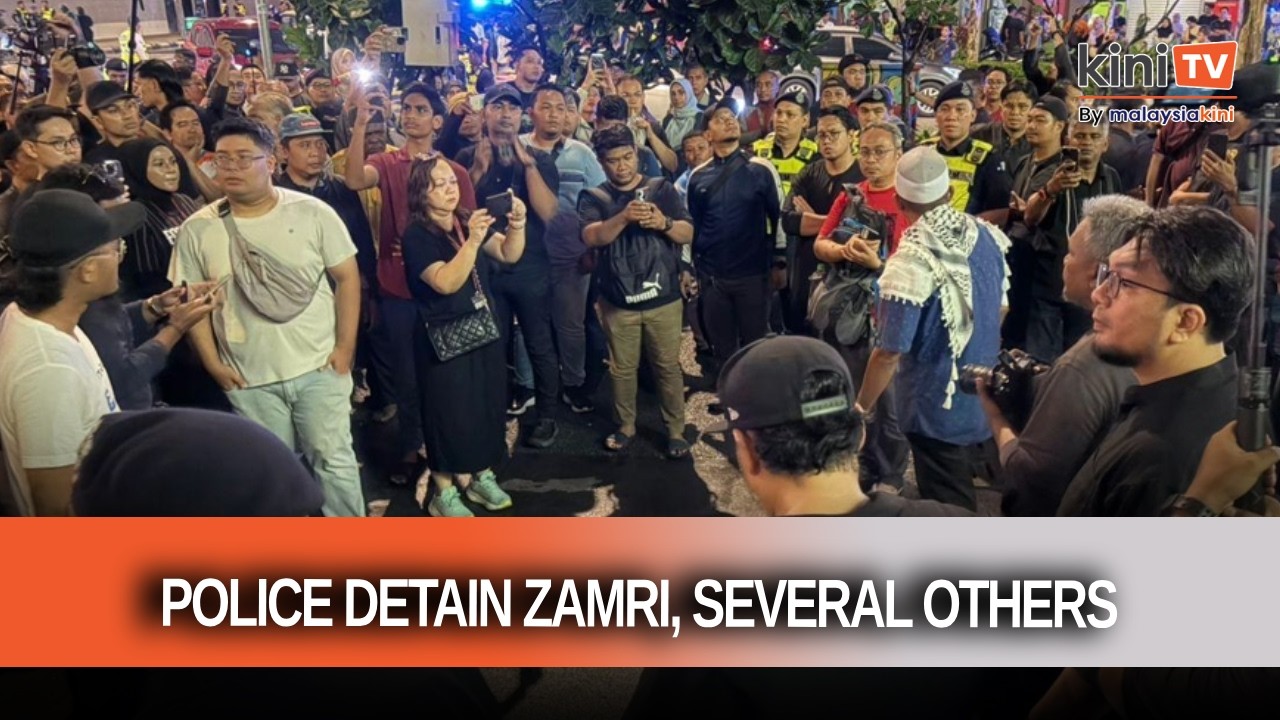 Cops pick up rally goers, Zamri, lawyer Haniff among those nabbed