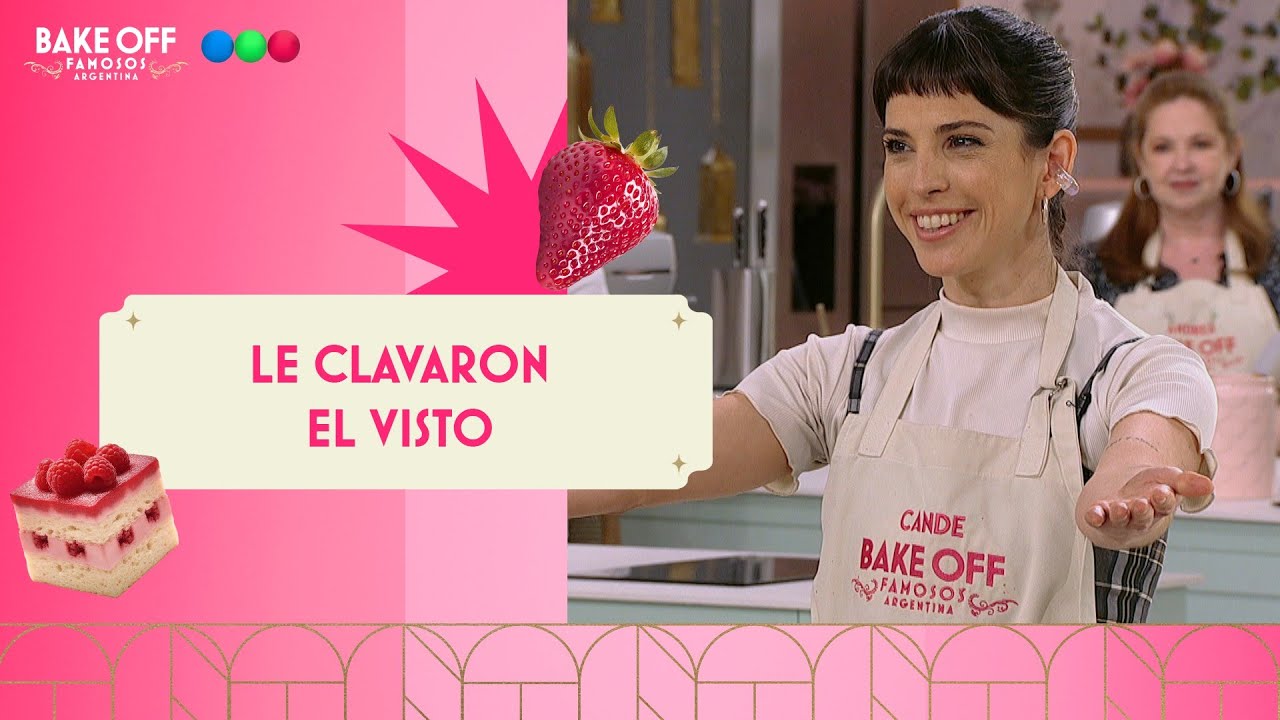 Cande Molfese mendigó un abrazo y Christophe le clavó el visto - Bake Off Famosos Argentina 2024