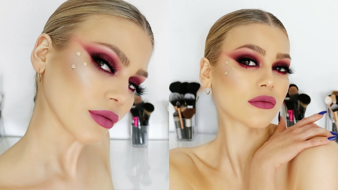 CHIT CHAT GRWM | COLORFUL PINK FALL MAKEUP