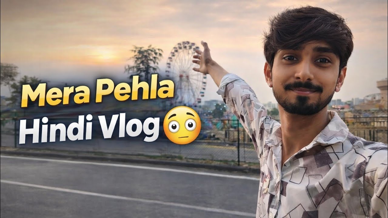 Mera Pehla Hindi Vlog 😳 | New Journey Begins 🚀