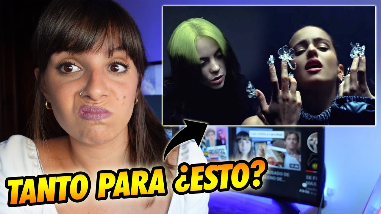 REACCIÓN A Billie Eilish + ROSALÍA - Lo Vas A Olvidar | SISOFIA ✨