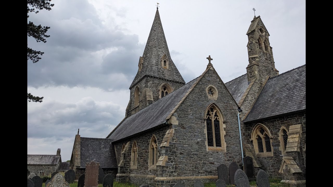 A Tour of Llanrhystud Church, Ceredigion Wales by Welsh architect R K Penson.