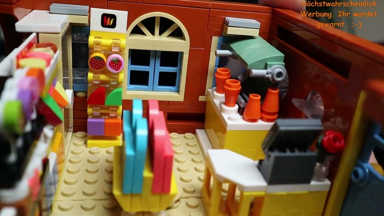 Mork 20203 Cities Repair Shop - ein tolle kleine Garage und ein kleines Restaurant. 2 Bauversionen
