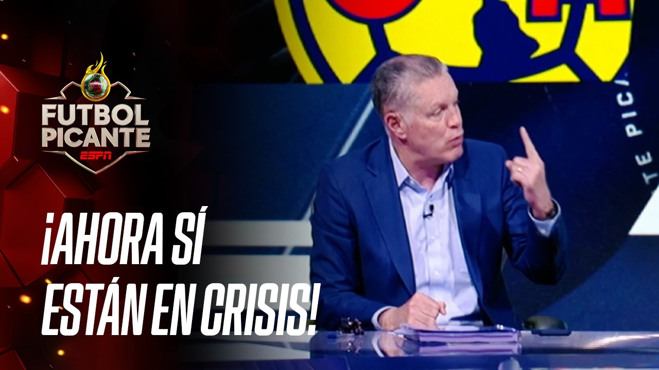 RICARDO PELÁEZ AFIRMA que el AMÉRICA está en CRISIS y la mesa de Futbol Picante enciende la polémica