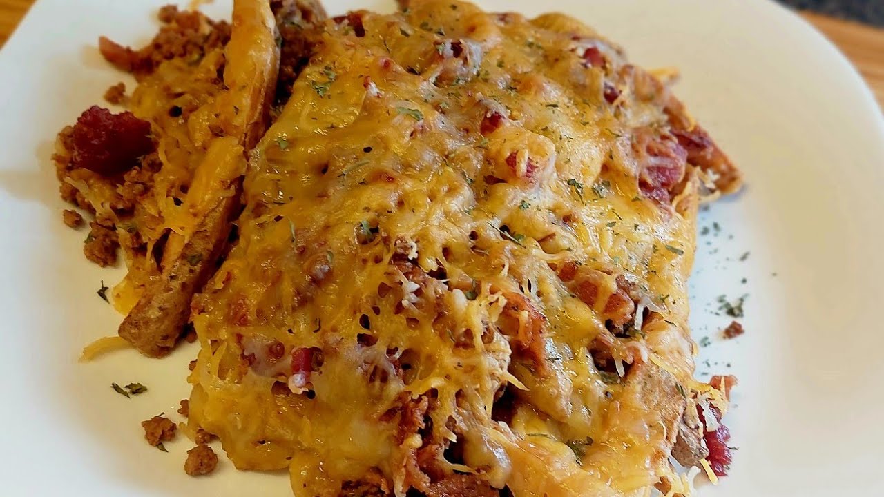 How To Make Loaded Bacon Cheeseburger Fries