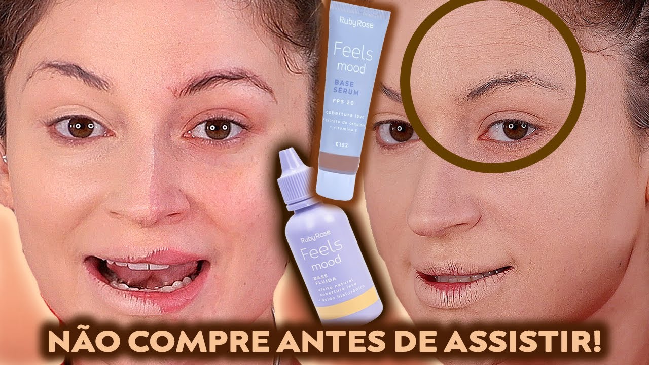 NOVAS BASES DA RUBY ROSE: Base Sérum e Base Fluída - 