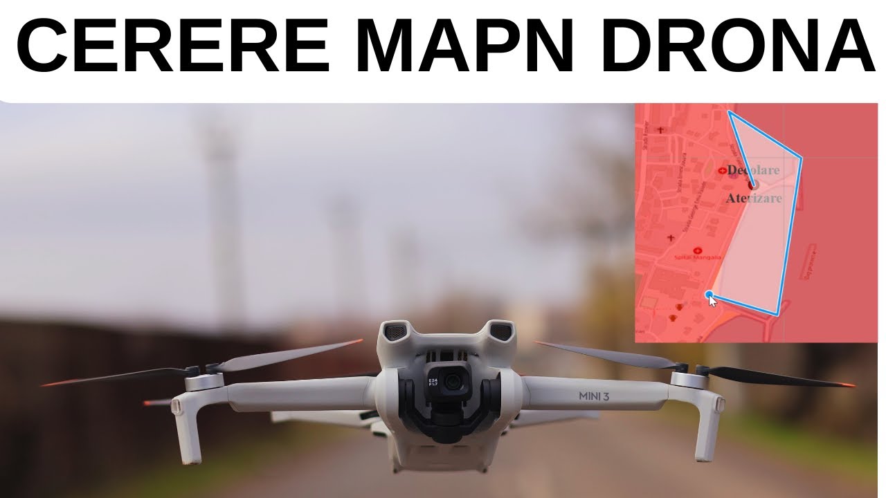 Cerere zbor DRONA zona restrictionata MAPN