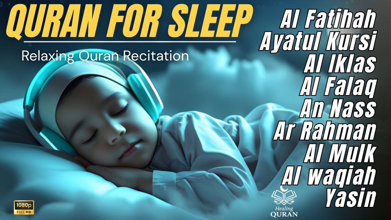 Fall Asleep Fast with Quran Recitation 😴 | Deep Sleep, Inner Peace & Serenity | ALA YASEER