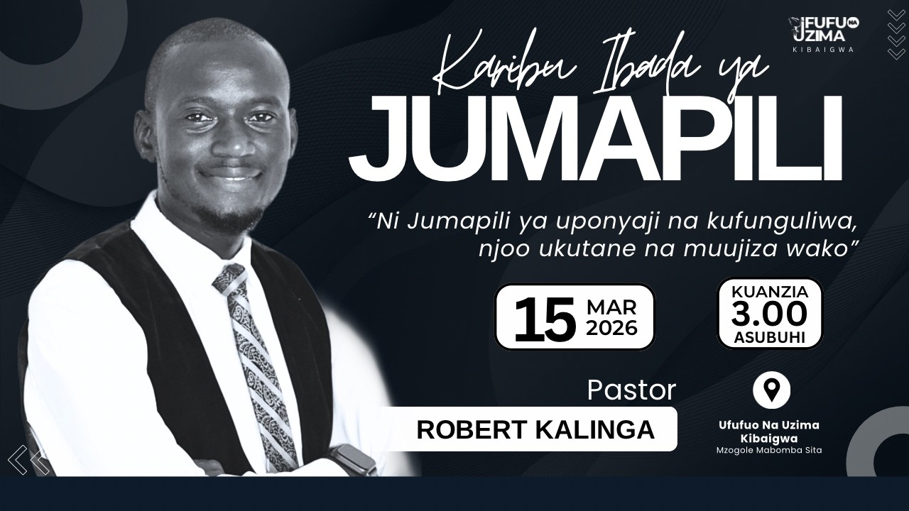 MTU NDANI YA MTU | PASTOR ROBERT KALINGA | JUMAPILI - 15/03/2026