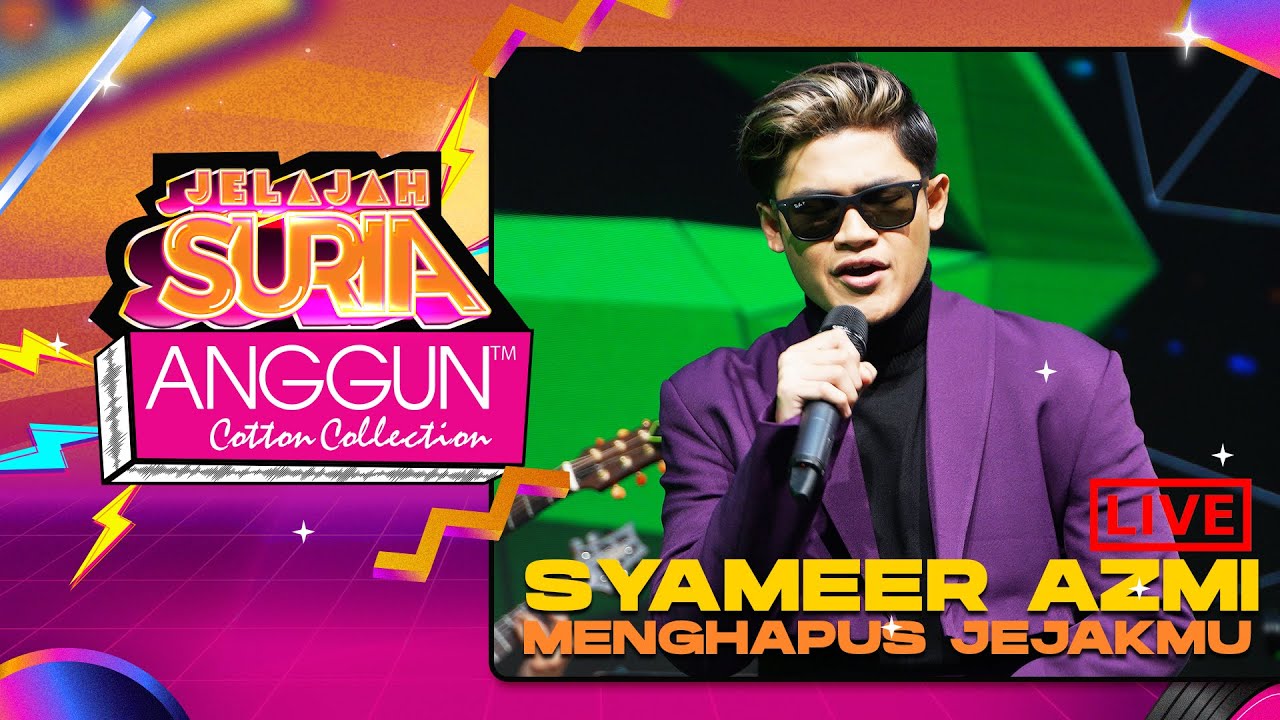 Syameer Azmi - Menghapus Jejakmu (LIVE) | Konsert Jelajah SURIA Anggun Cotton Collection Kedah