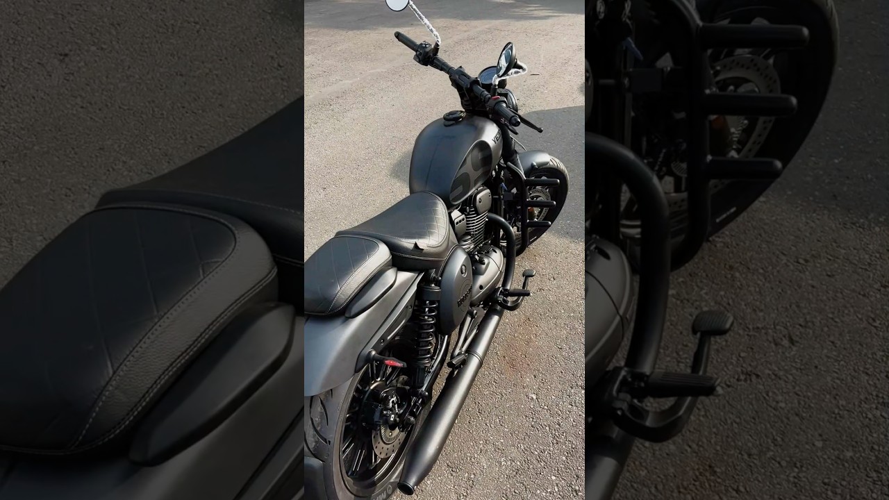 yezdi roadster 2025 shadow black - born out of line