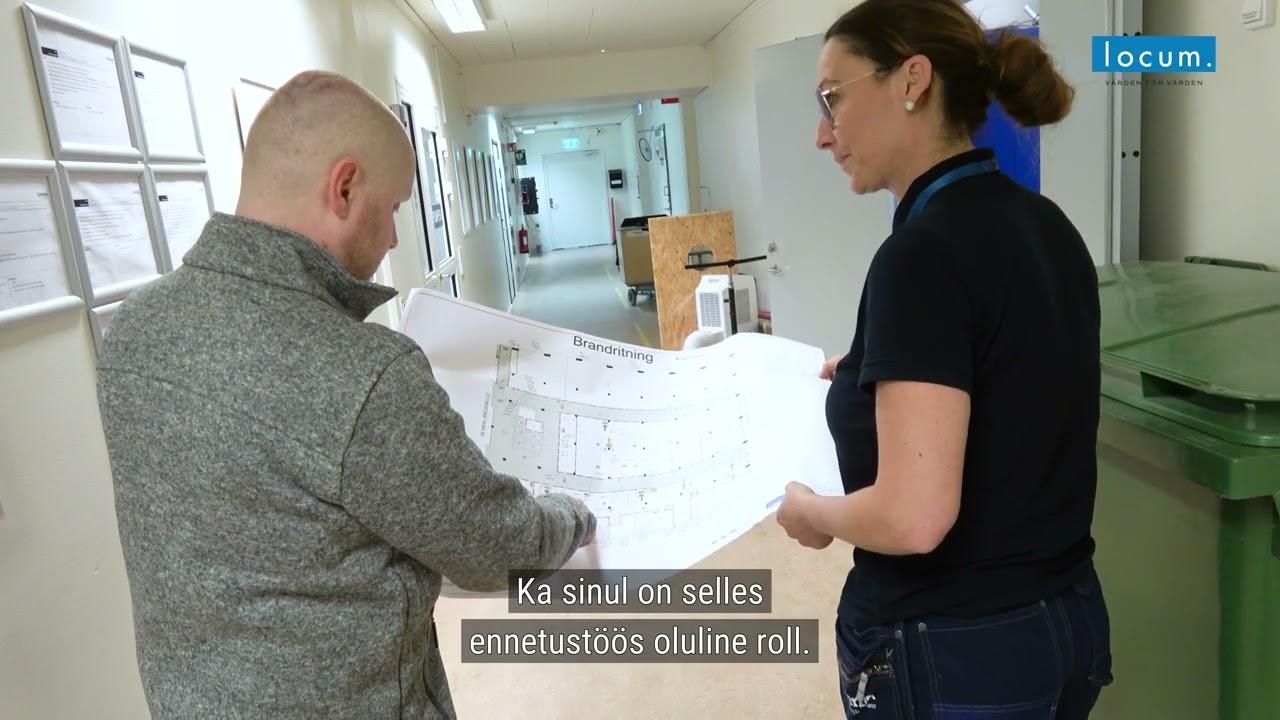 Hur är det att arbeta för Locum i sjukhusmiljö? (Eestikeelsed subtiitrid)