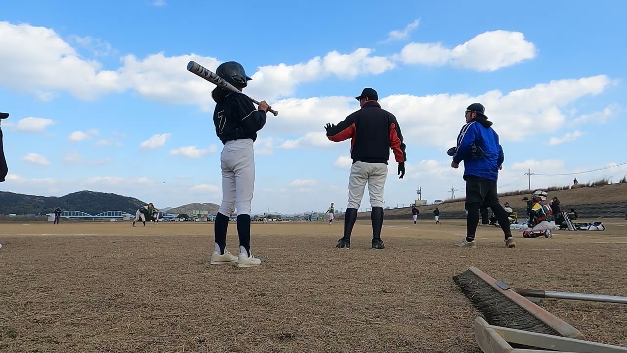 ②2/1練習試合　VS鳴尾東ビクターズ