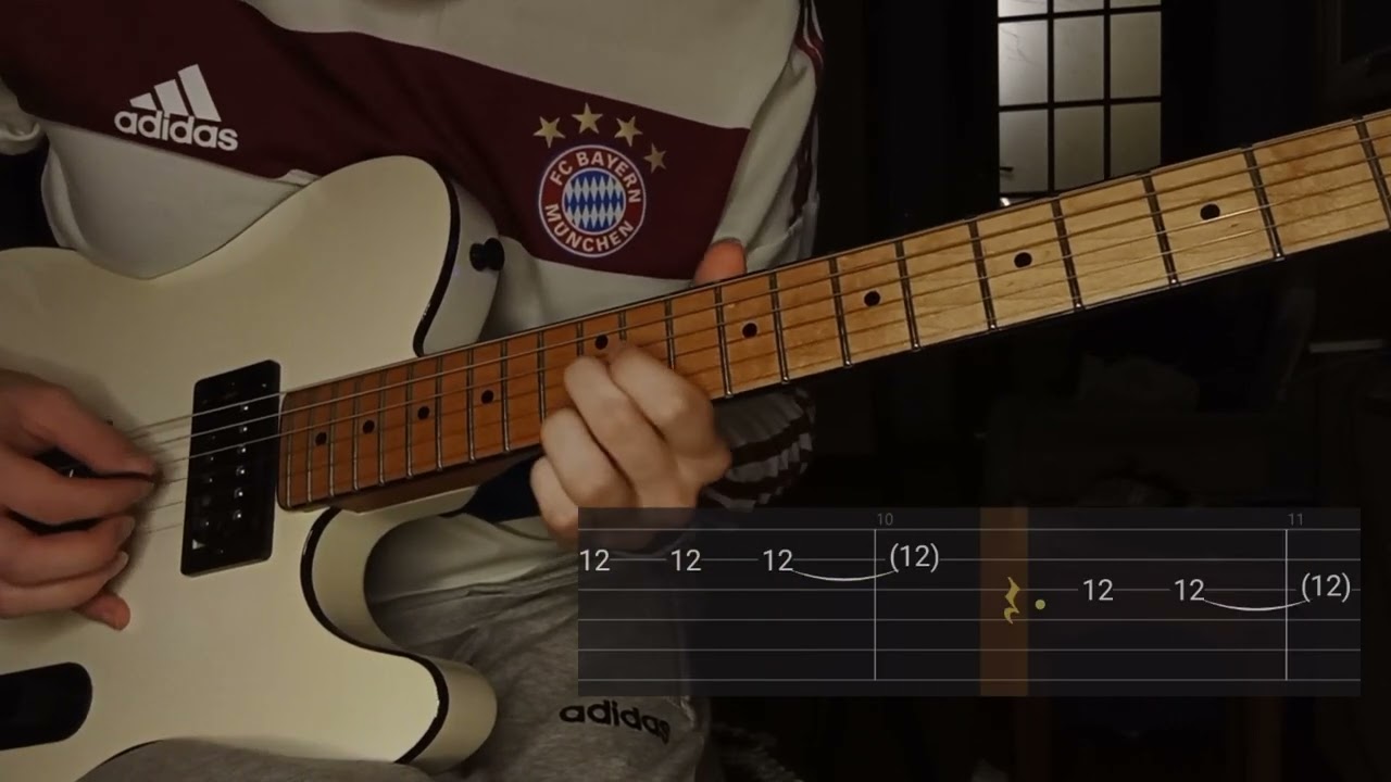 The 30th (Billie Eilish) - electric guitar cover & tabs