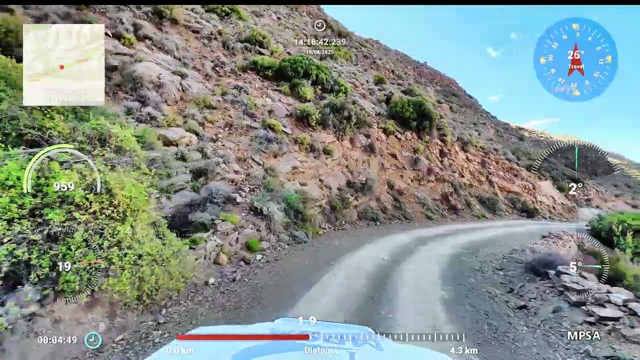 Bosluiskloof Pass (P1720) Part 1 V2025 - Mountain Passes of South Africa
