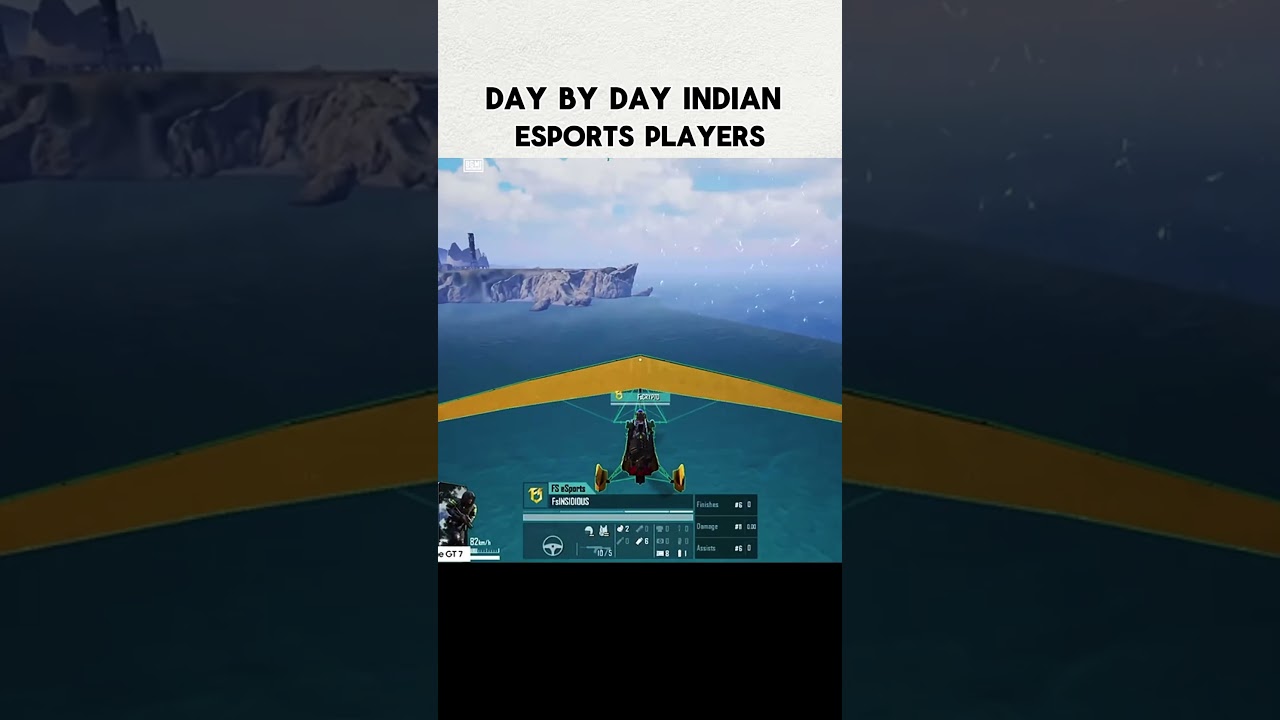 Day by day Indian esports players ☠️☠️#bgmi #krafton #indianesports #bmps