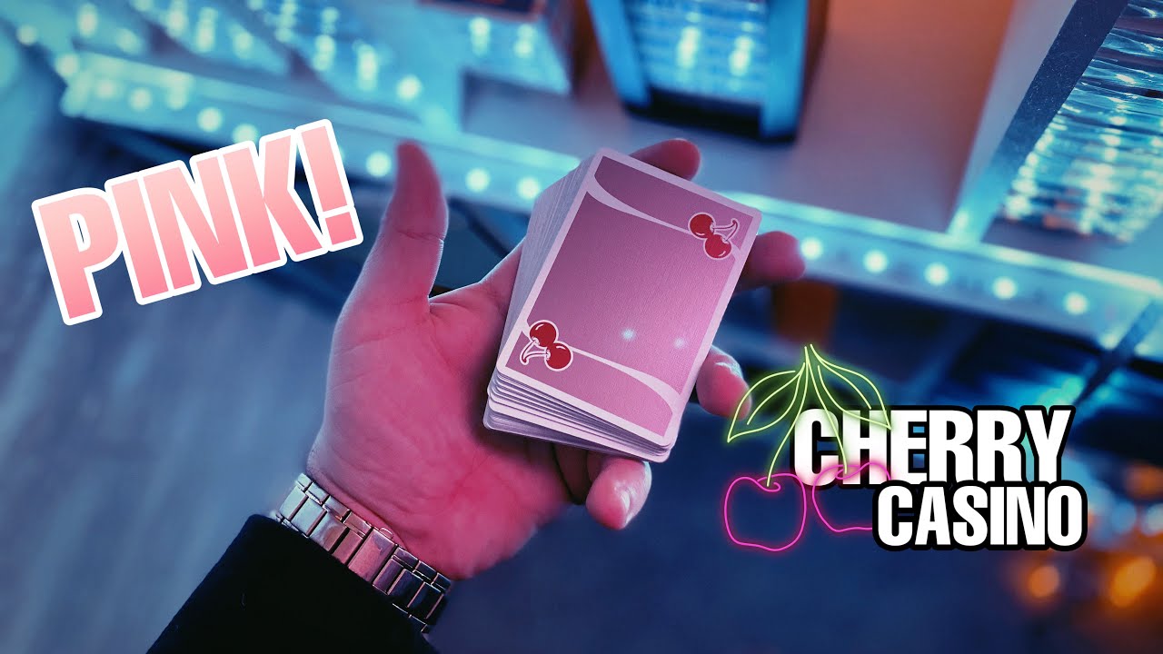 The BEST Cherry Casino Deck YET?! Cherry Casino Flamingo Pink Deck Review!