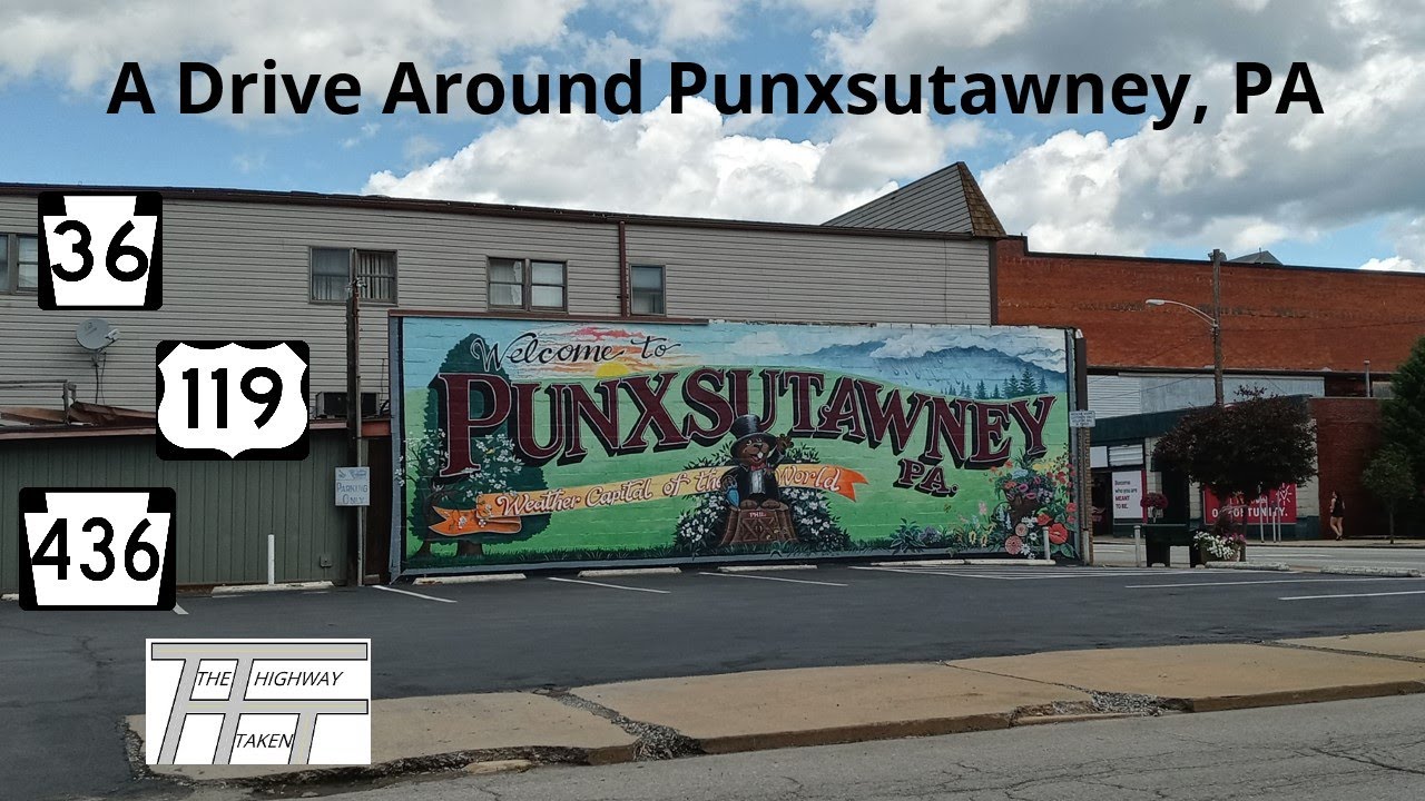 A Drive Around Punxsutawney, PA