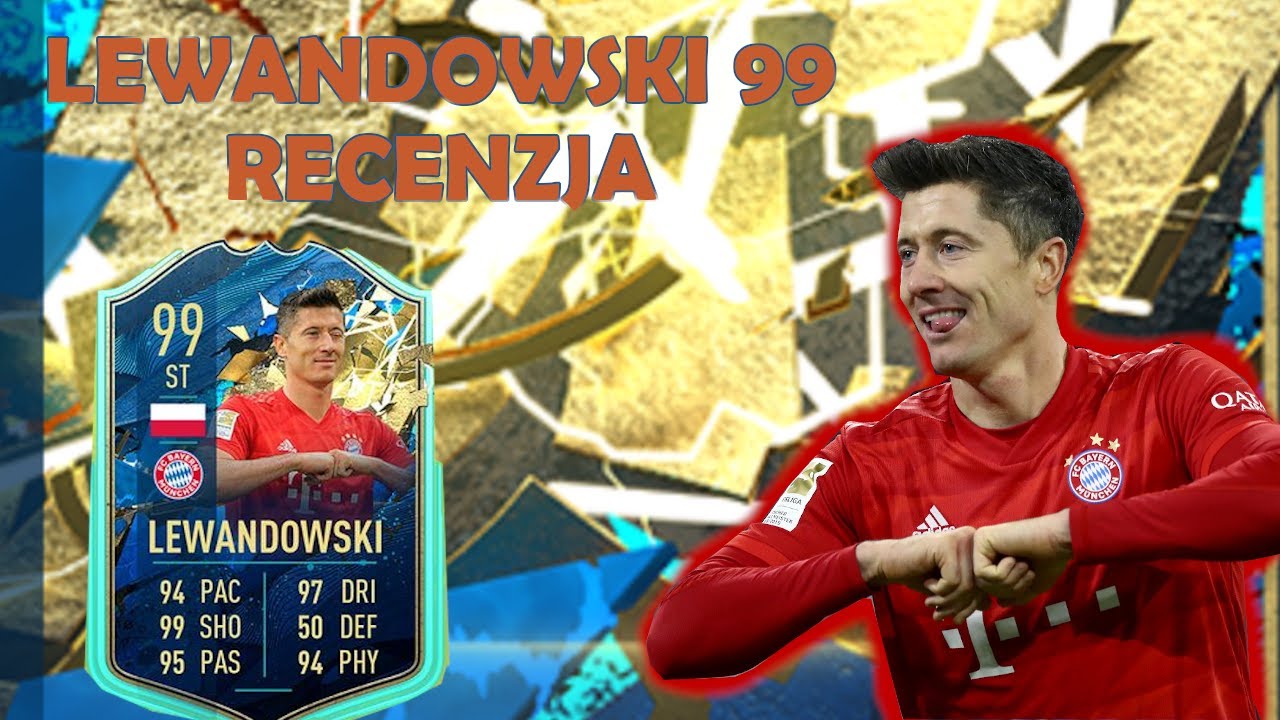 Robert Lewandowski (99) TOTS RECENZJA | Robert Lewandowski TOTS review | FIFA 20 ULTIMATE TEAM