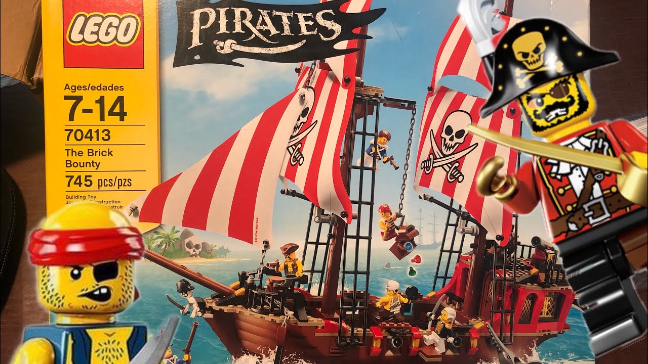 LEGO 🌎 Package 📦 arrived! Lego set 70413 The Brick Bounty .Unboxing build and review ! Ship / boat