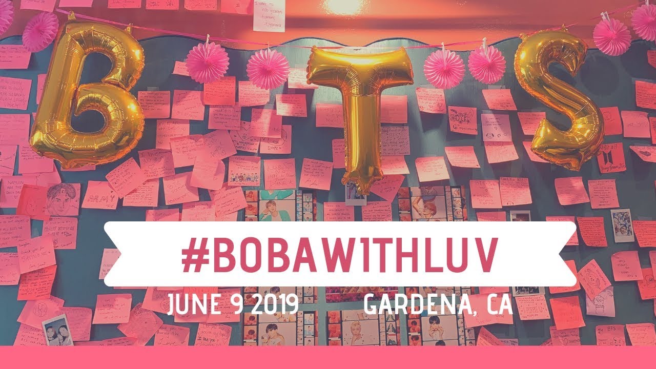 [vlog] #BOBA WITH LUV in California :D