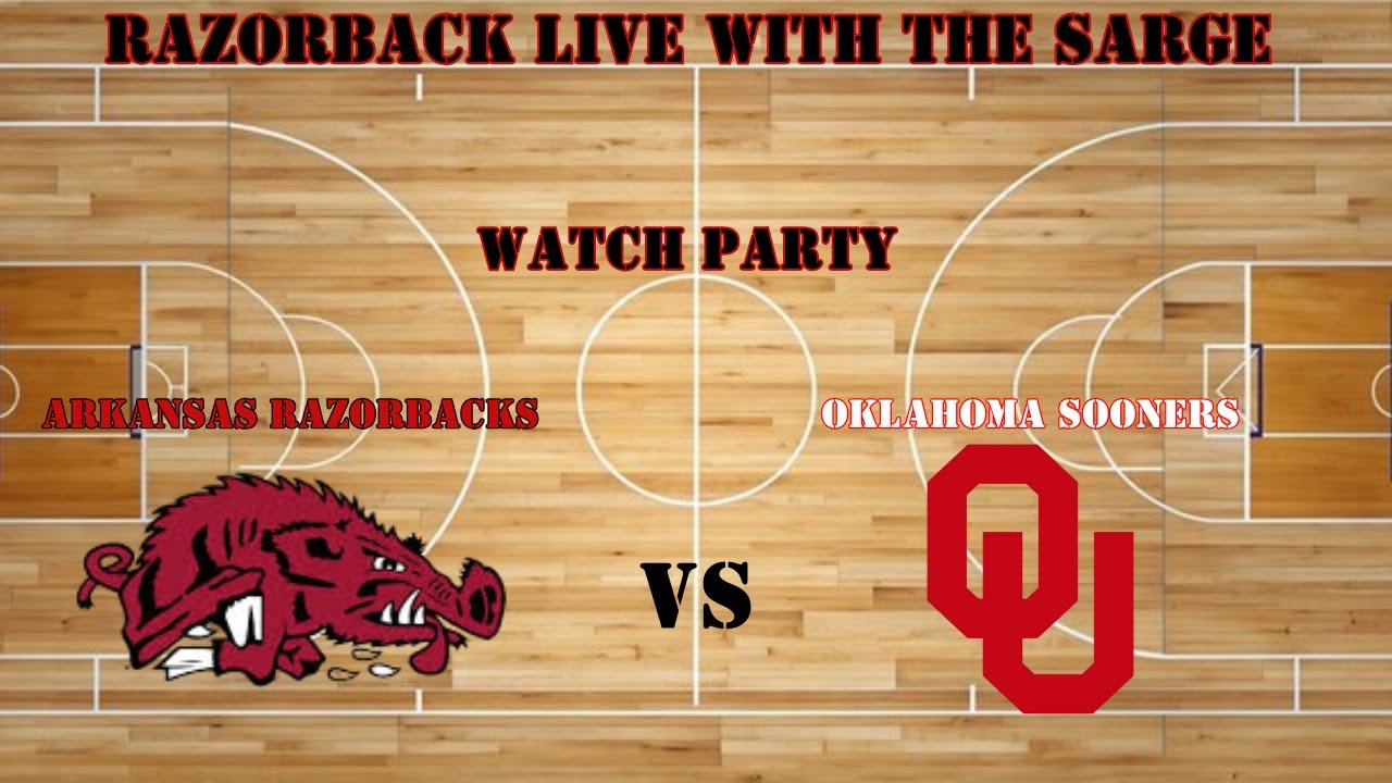 Live Watch Party Arkansas vs Oklahoma 