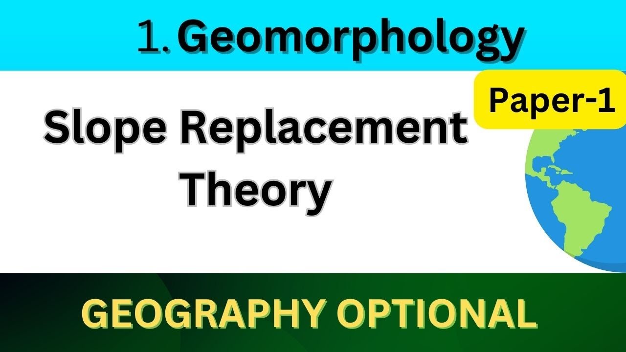 Slope Replacement Theory | UPSC civil service Geography optional lecture #geographyoptional #upsc