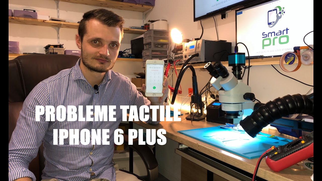 iPhone 6 Plus problème tactile résolution complète