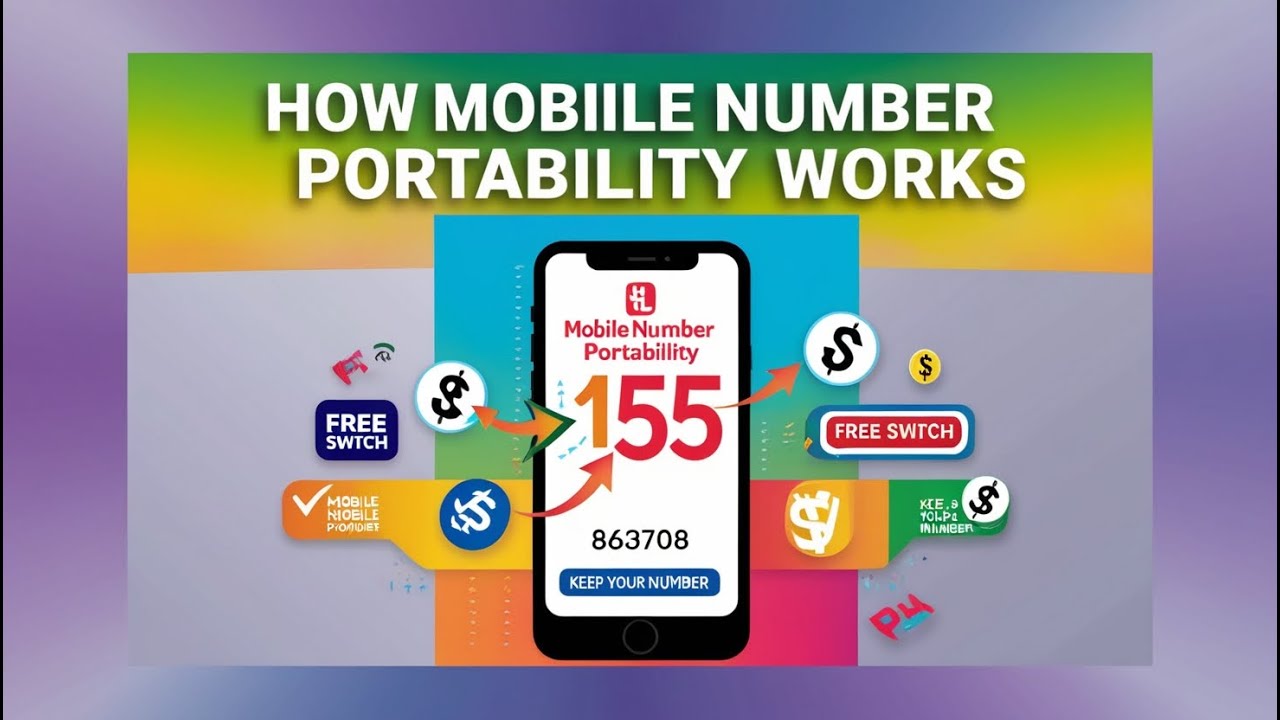 How Mobile 📱😮Number Portability Works🔄 #MobileNumberPortability #TechTips #SwitchNetworks #MNP
